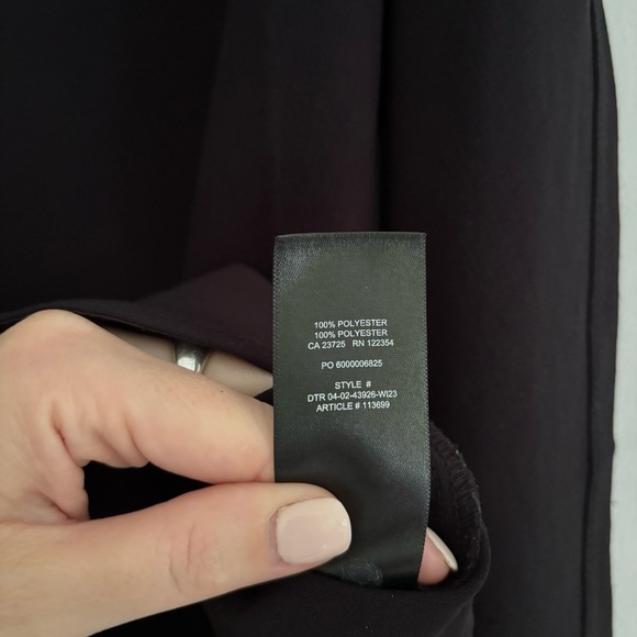 Aritzia Wilfred Cardero Shirt Black Size 2XS - Picture 5 of 6